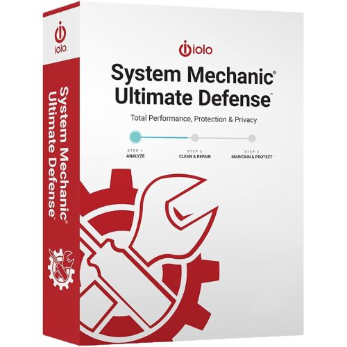 iolo System Mechanic Ultimate Defense (5 Devices   1 Year)