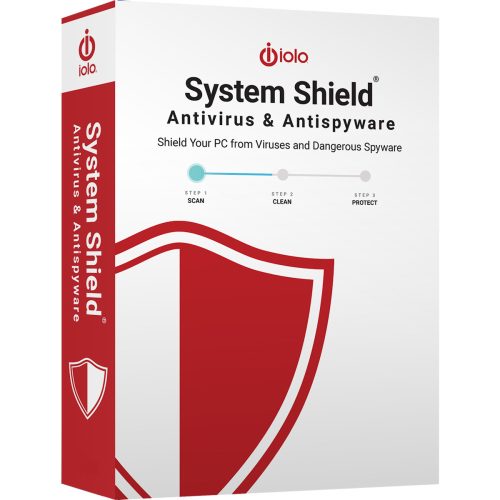 iolo System Shield AntiVirus & AntiSpyware (5 Devices   1 Year)