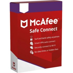 McAfee Safe Connect VPN (5 Devices   1 Year) (EU UK)